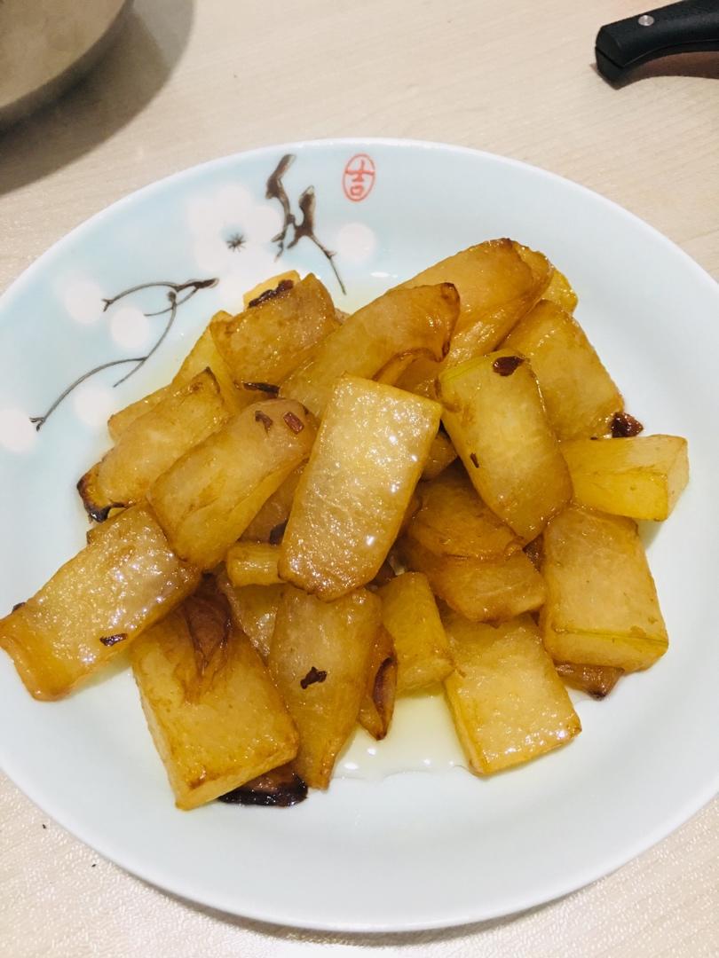 家常素煎冬瓜