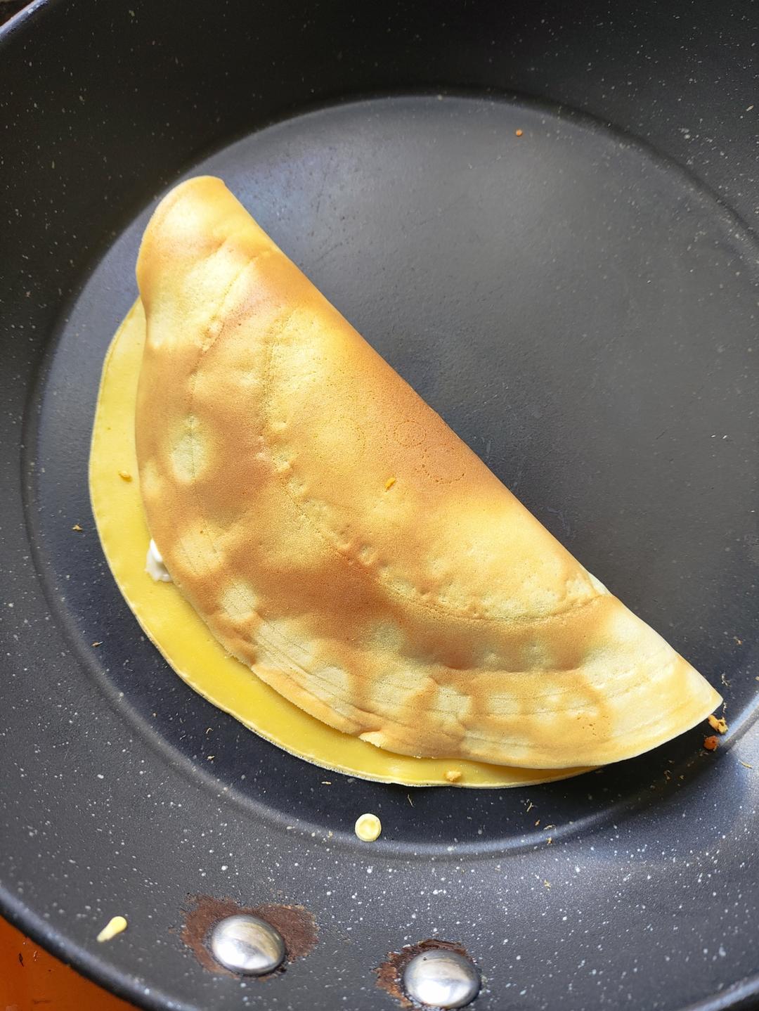 脆皮鸡蛋仔饼（快手早餐巨简单）