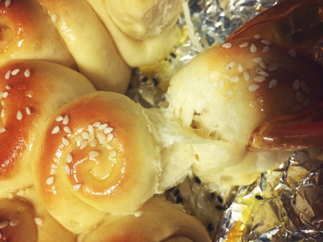 名字叫馒头的蜂蜜面包！