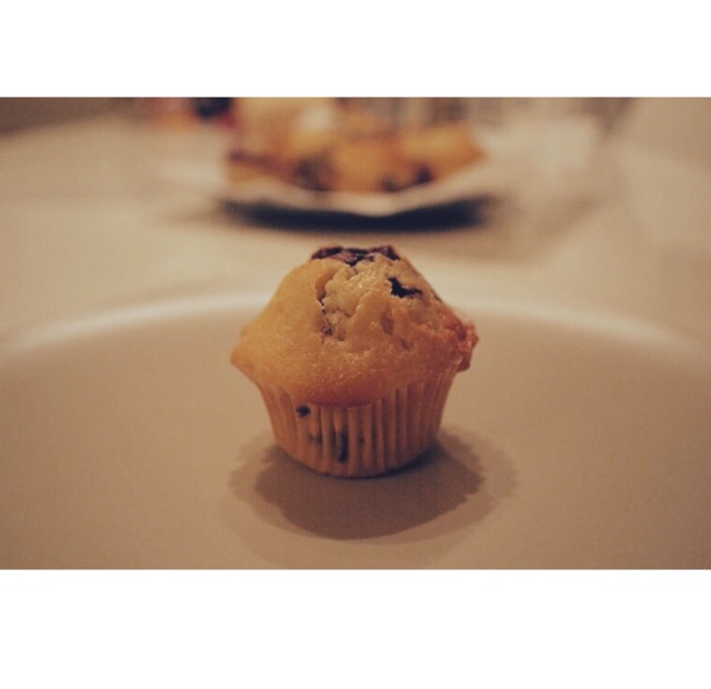 鲜奶油蓝莓纸杯蛋糕 Blueberry Crème  fraîche cupcake