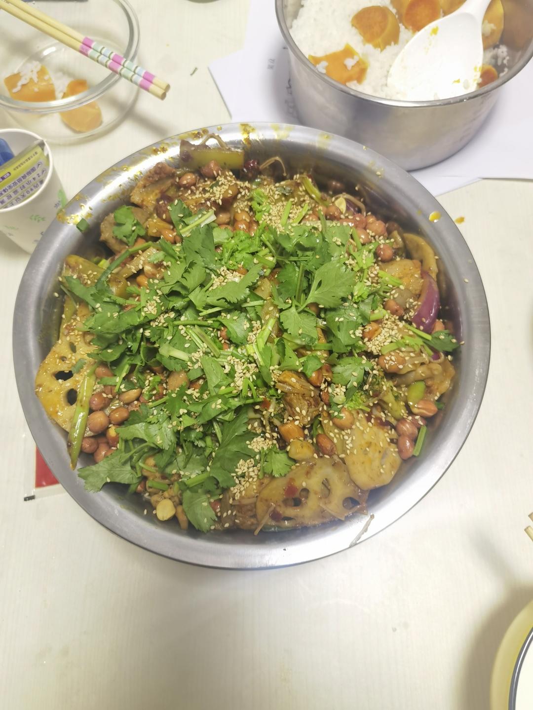 自制麻辣香锅㊙️香辣过瘾