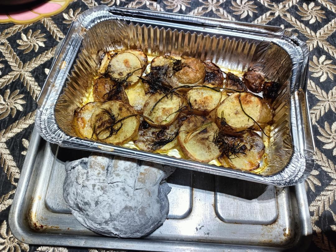 莳萝烤土豆