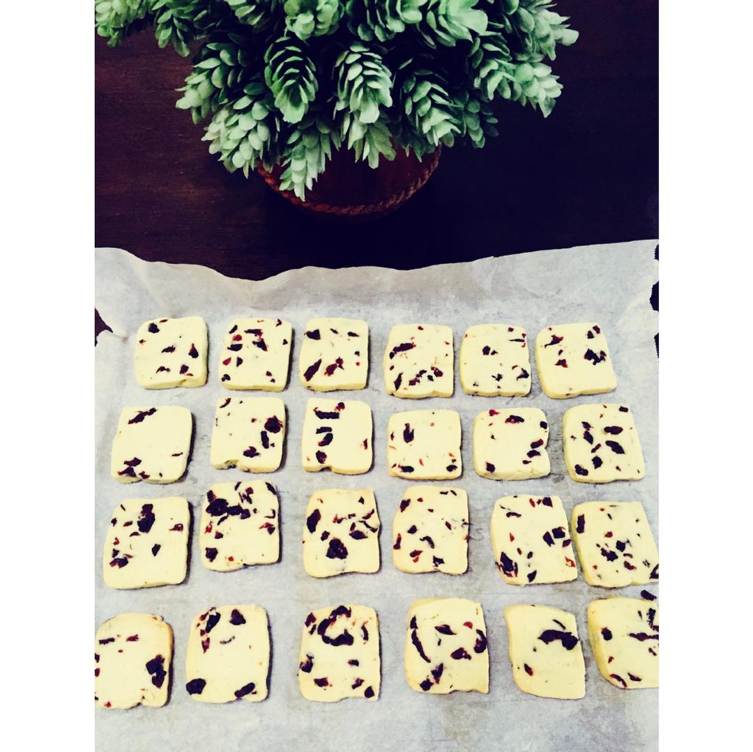 低糖少油版蔓越莓饼干