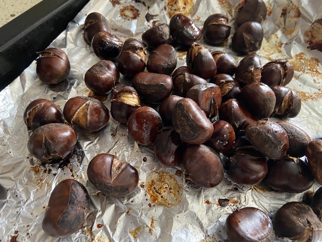 ‼️香甜软糯‼️轻松好剥㊙️烤箱版糖炒栗子