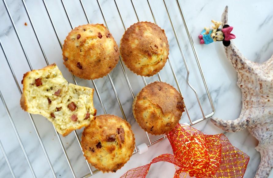 帕玛森腊肠土豆马芬的做法