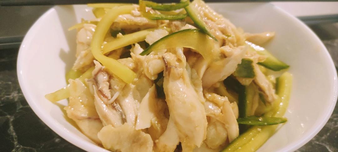 懒人夏日低卡花椒葱油拌鸡腿🍗