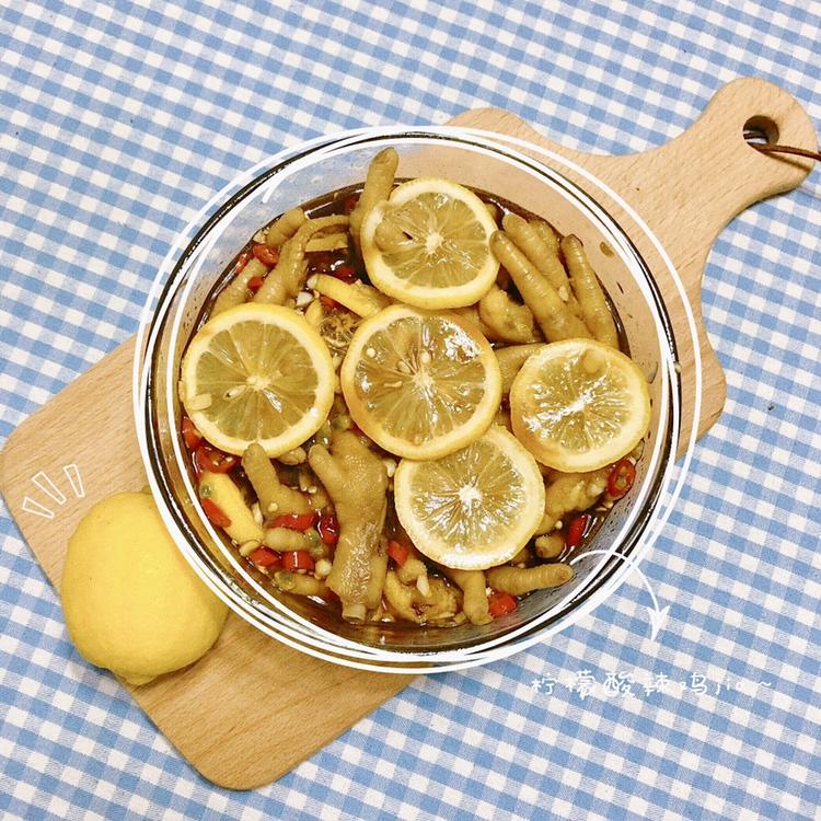 柠檬百香果鸡爪