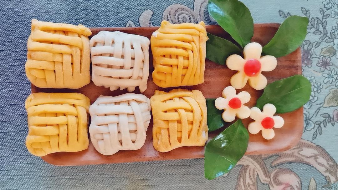 南瓜🎃花样豆沙包