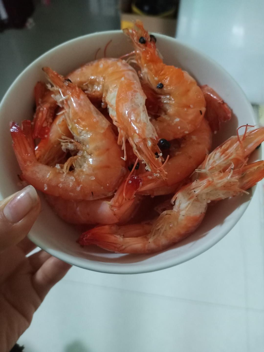 超简单又好吃的盐焗虾