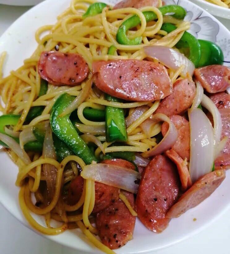 夏天快手炒面
