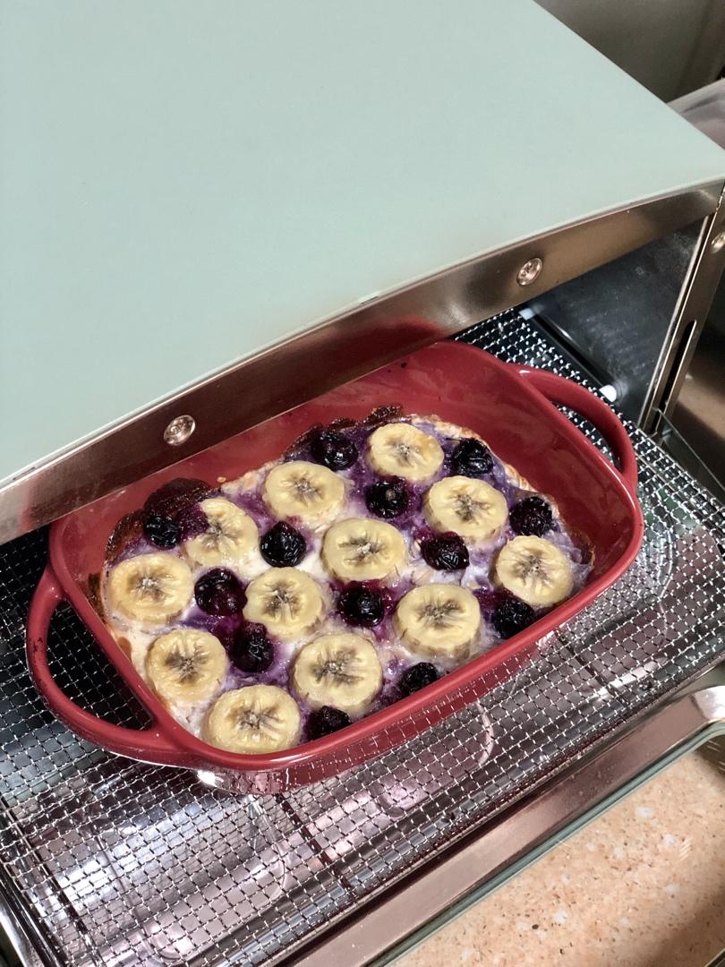 减脂香蕉烤燕麦
