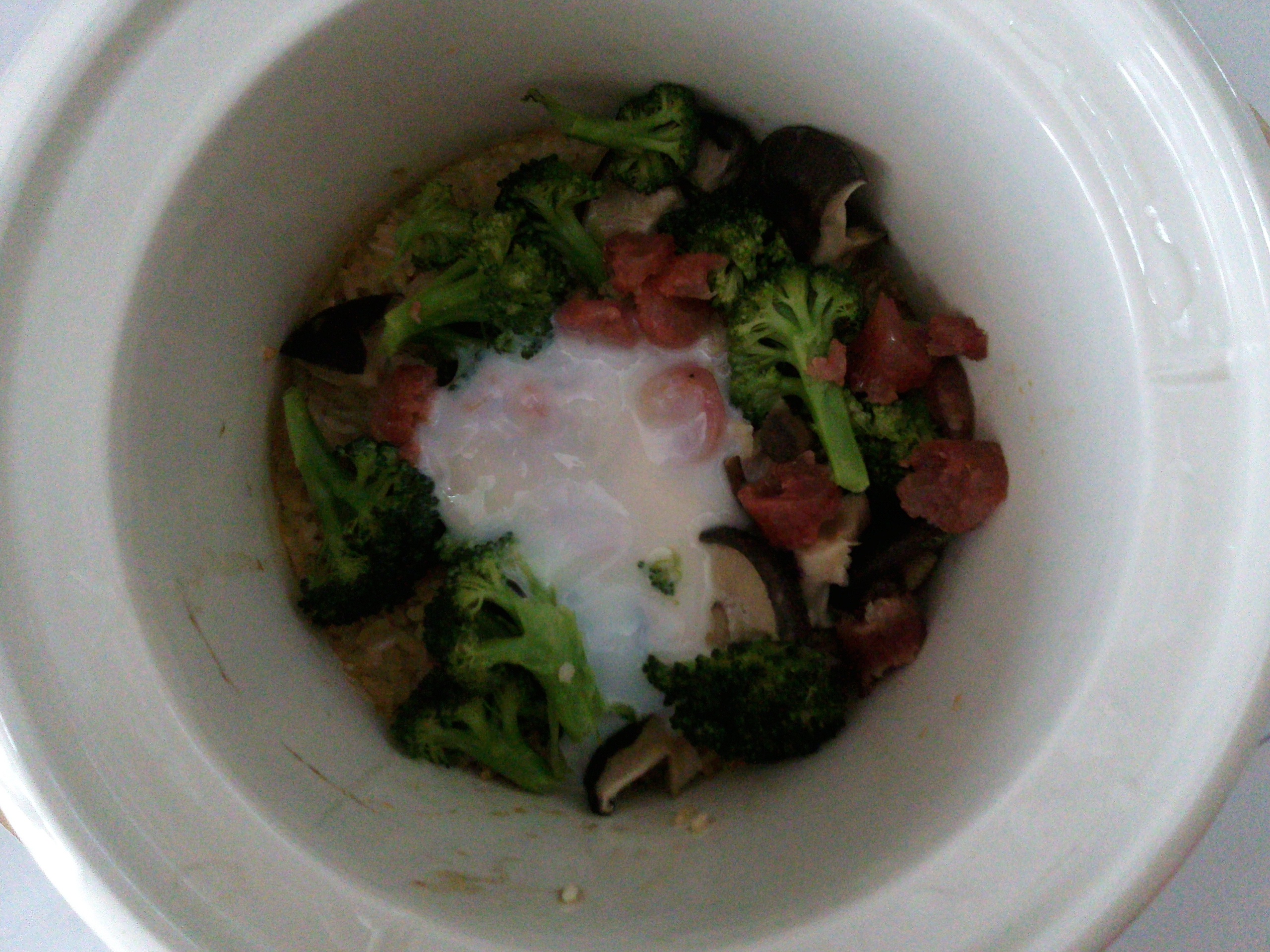 电饭锅版腊肠煲仔饭