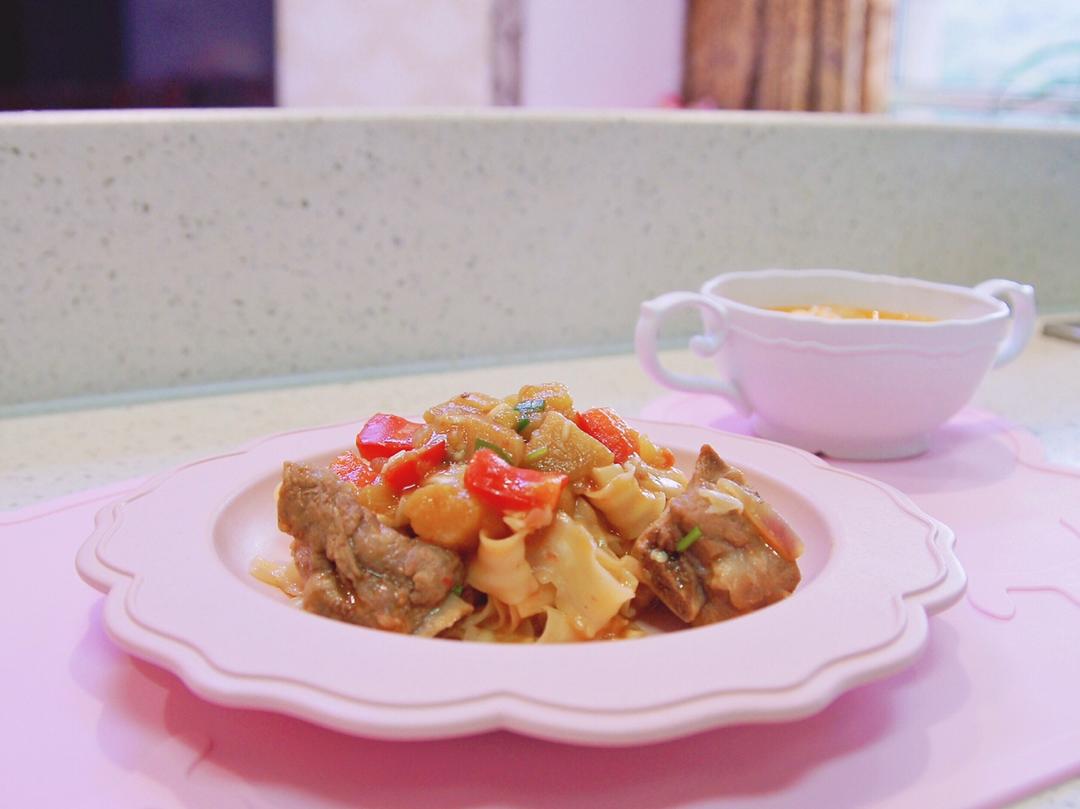 茄子焖面