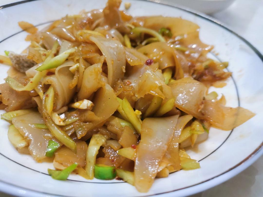 凉皮-家庭自制（告诉你自己做更劲道的秘诀）