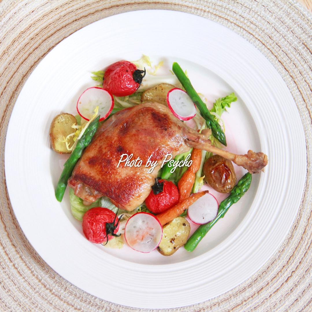 油封鸭腿配夏日沙拉（厨studio视频直播课）