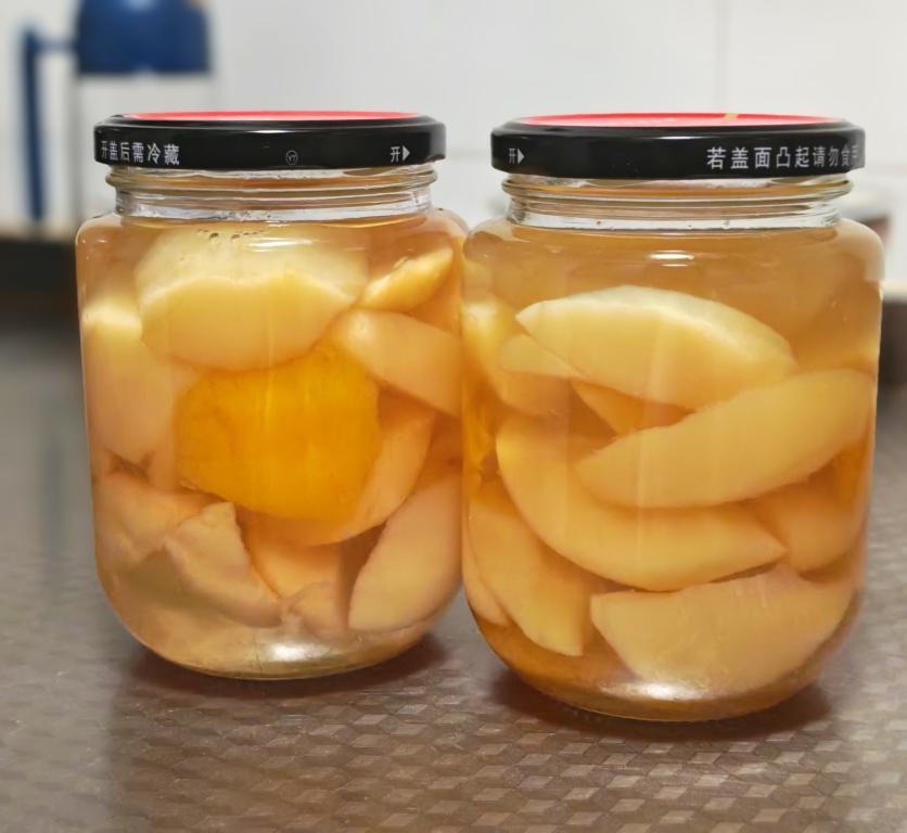 自制桃子罐头