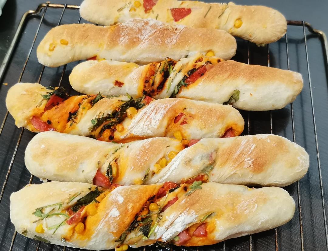 免揉！超简单｜田园风面包扭扭棒🥖