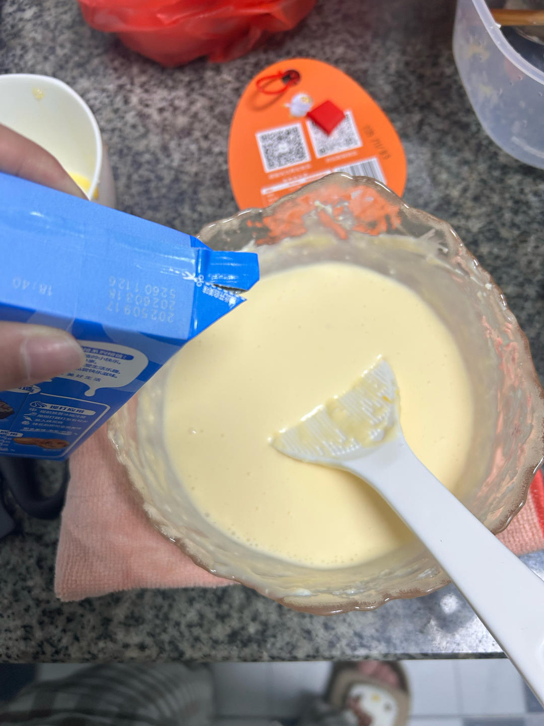 纯奶手撕吐司的做法 步骤1