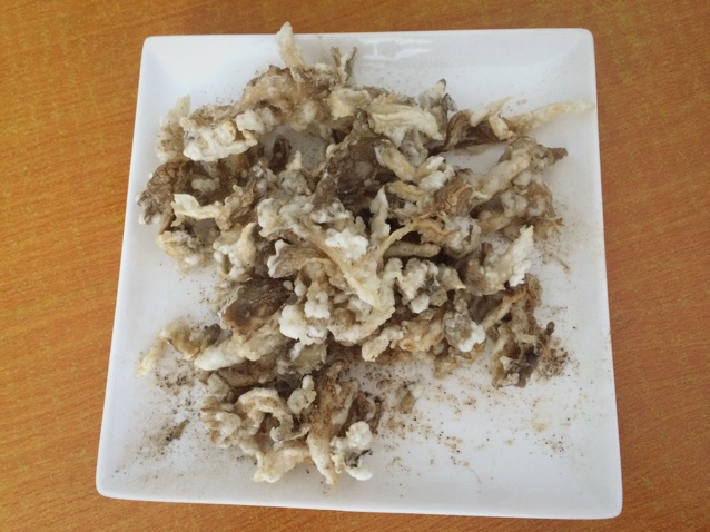 软炸鲜蘑