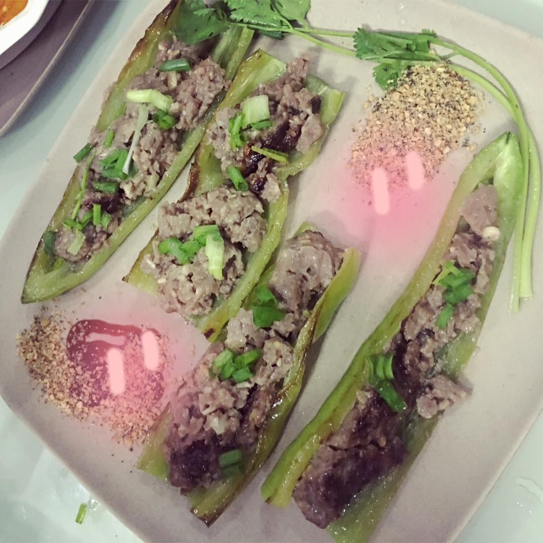 虎皮尖椒酿肉