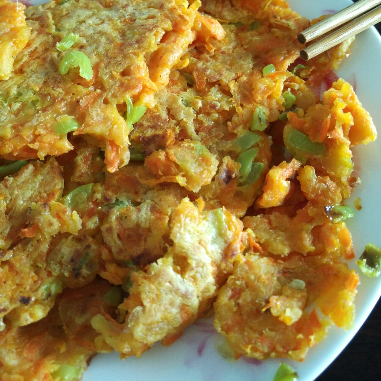 营养早餐—胡萝卜饼
