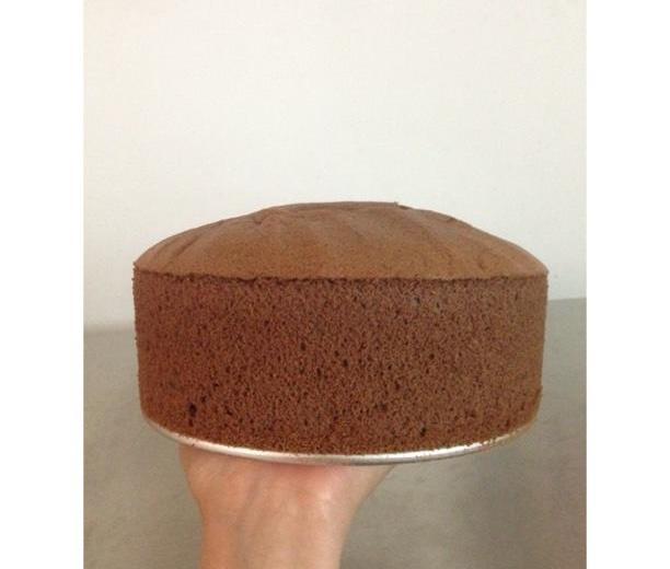 巧克力戚风蛋糕（不消泡版）第16步骤补充了换算方法的做法