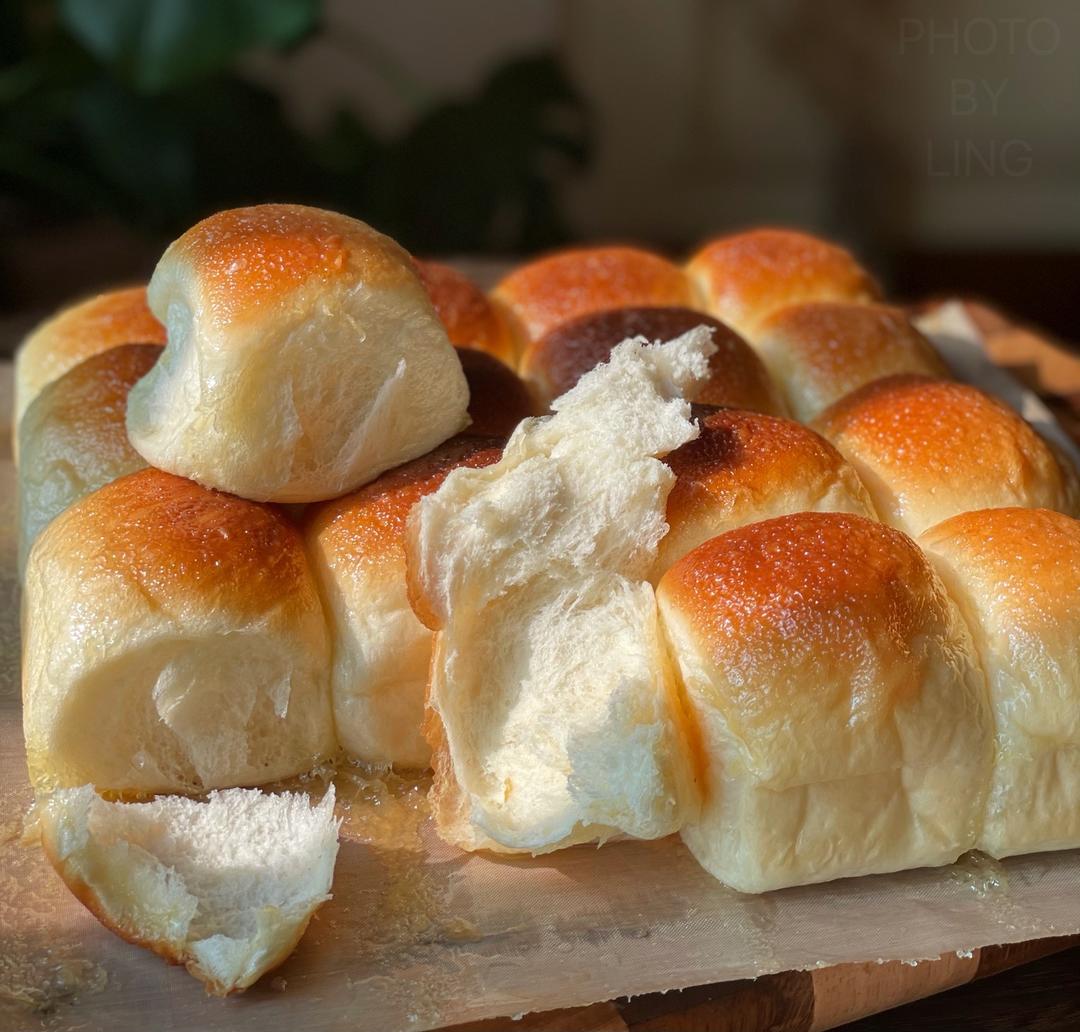 纯奶手撕吐司的做法 步骤1