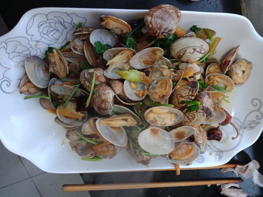 堂妈教你辣炒蛤蜊