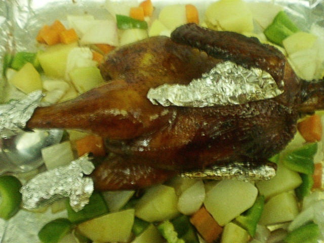 幸福满满——美味烤鸡