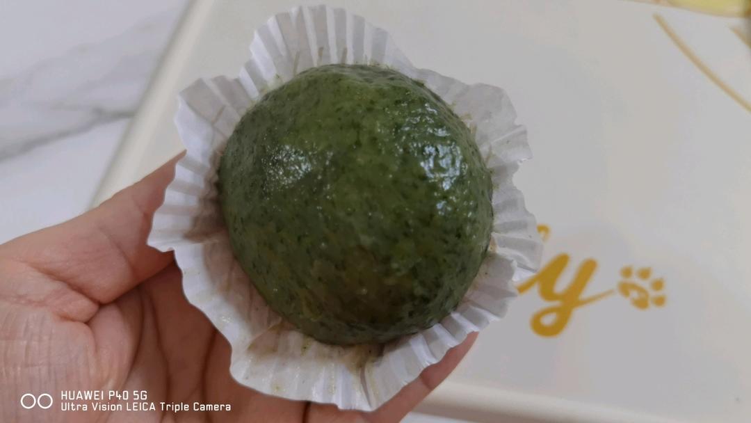 清明必吃的艾草青团