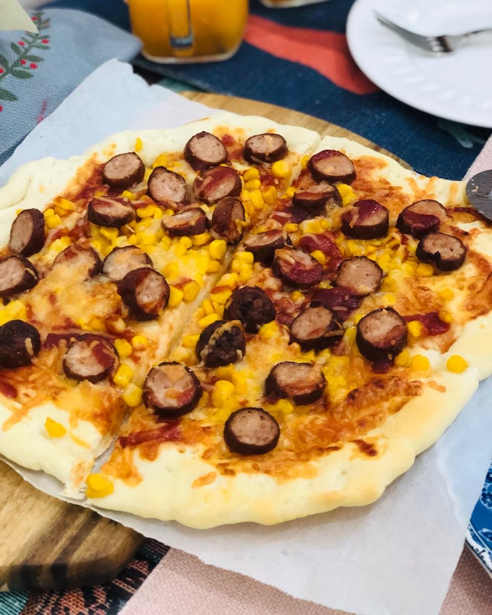 脆皮夏威夷披萨—其实它就是个薄饼！