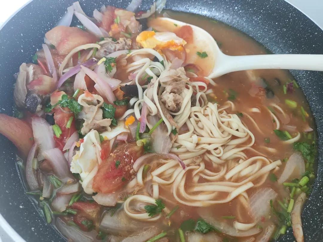 十来分钟做好/番茄鸡蛋面🍜