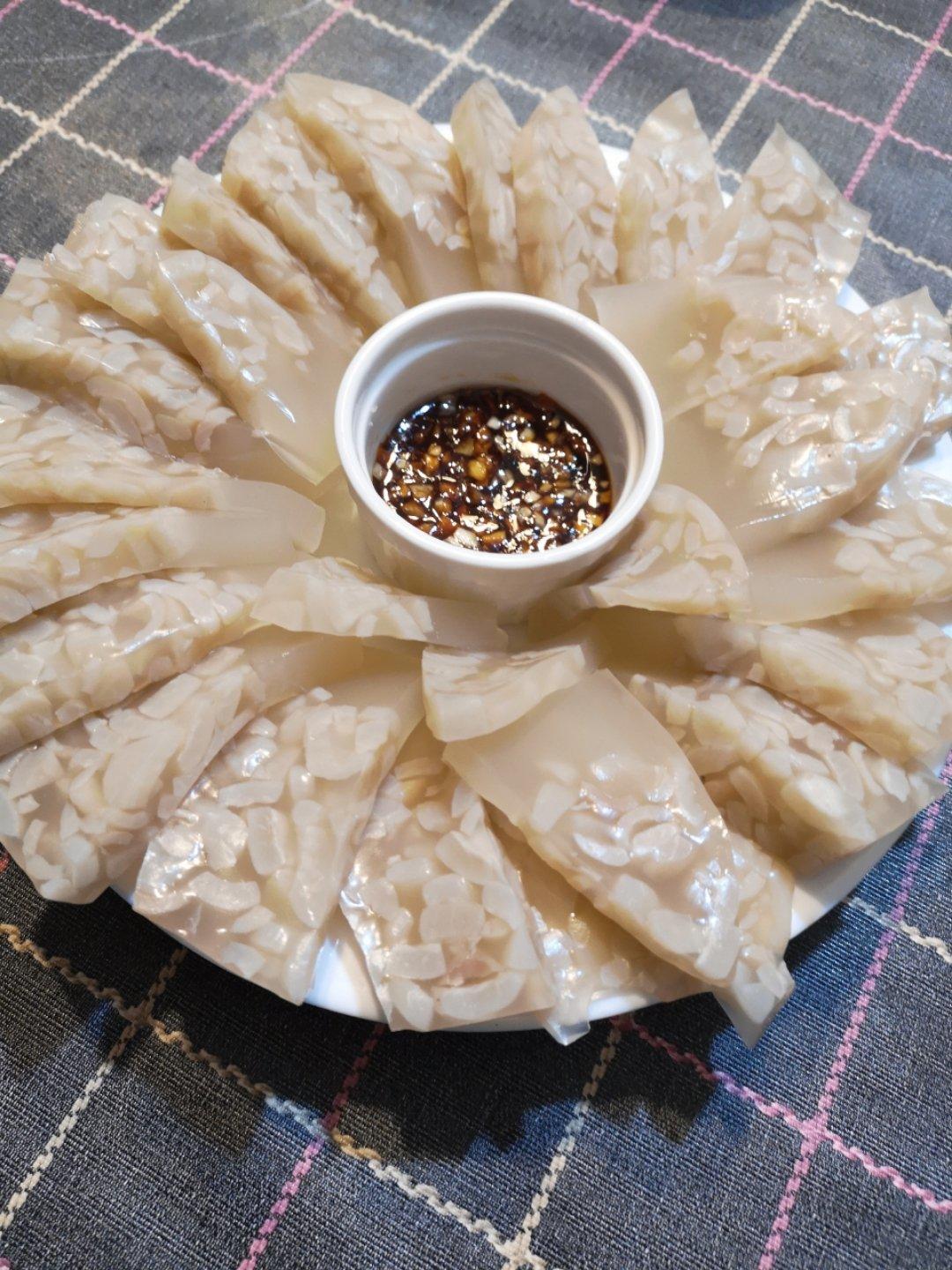 水晶肉皮冻