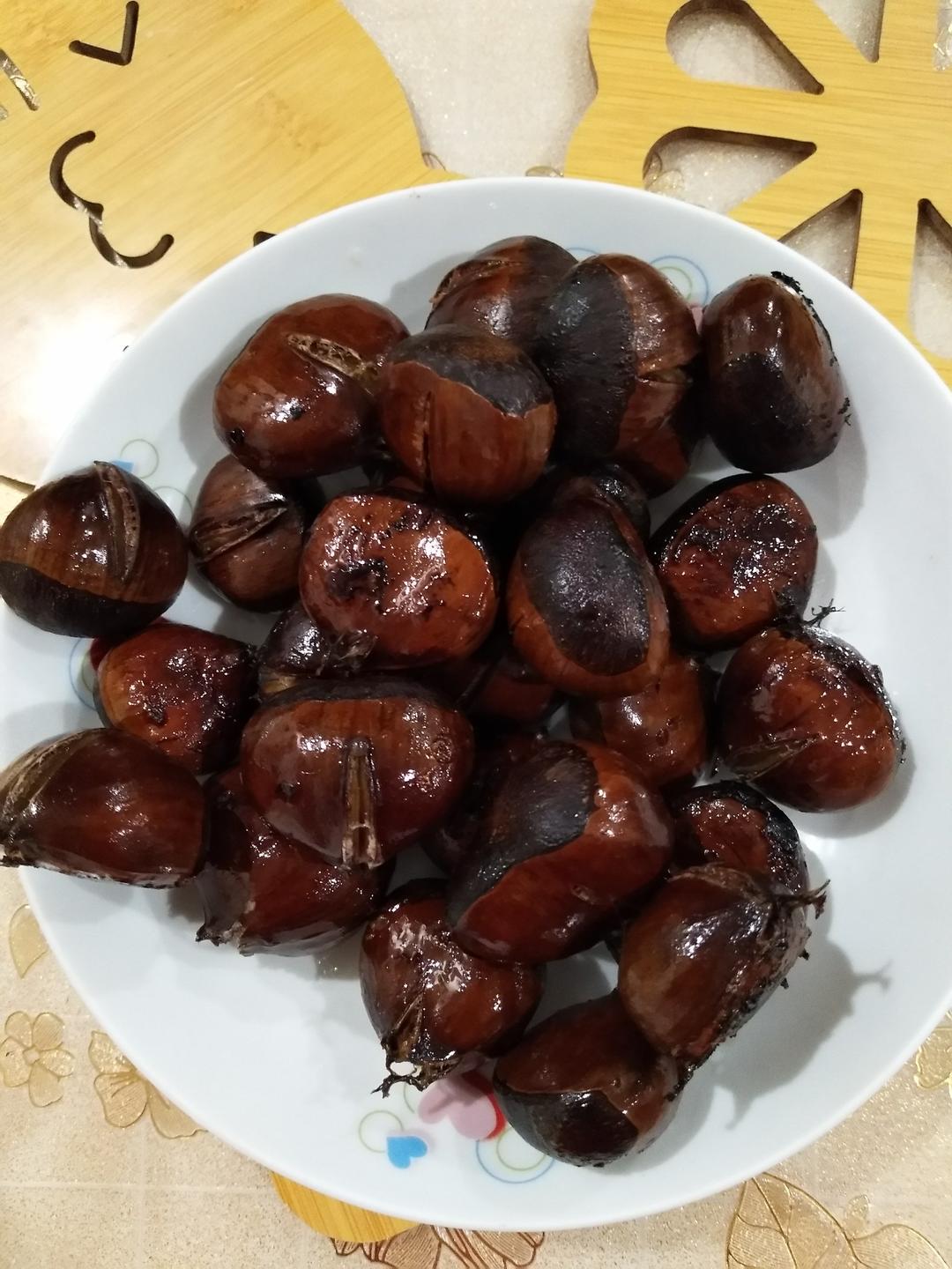 糖烤栗子（清甜版的烤箱“糖炒板栗”）