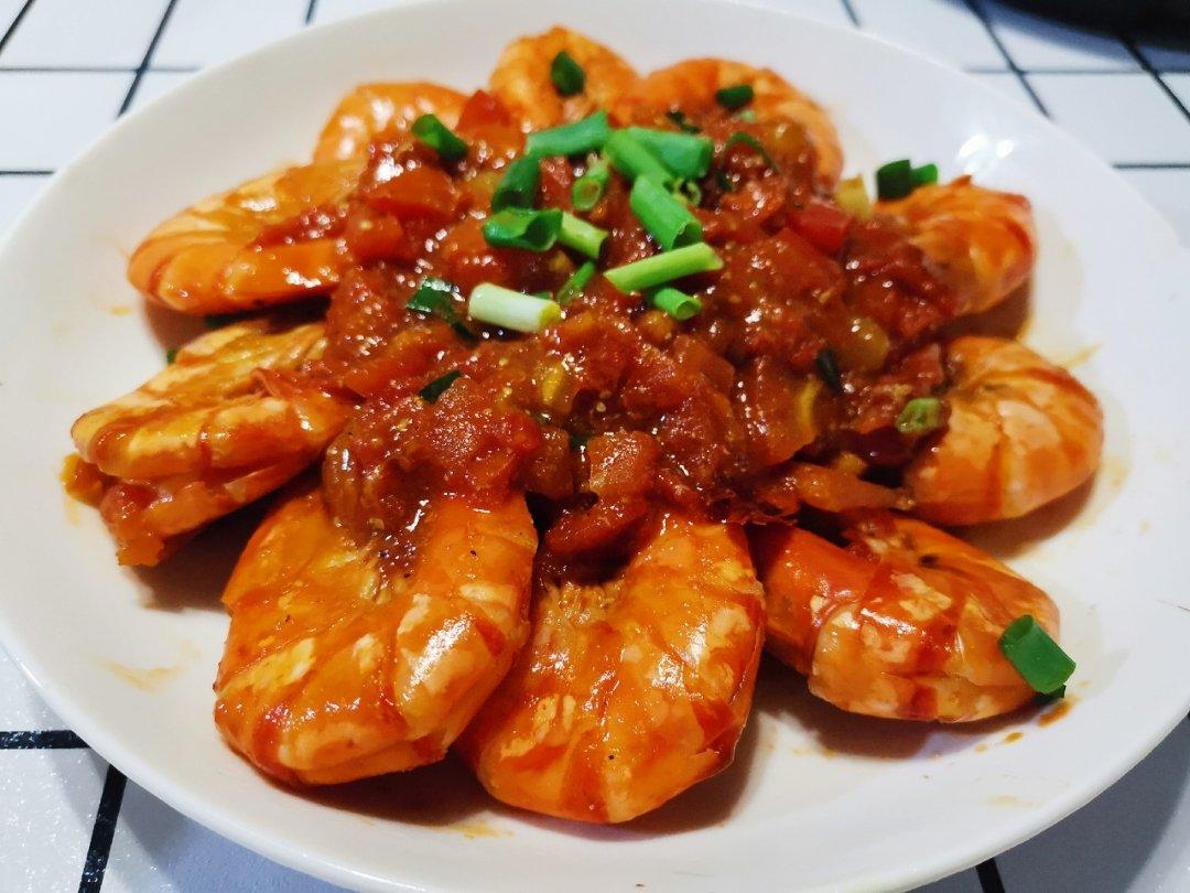 茄汁大虾