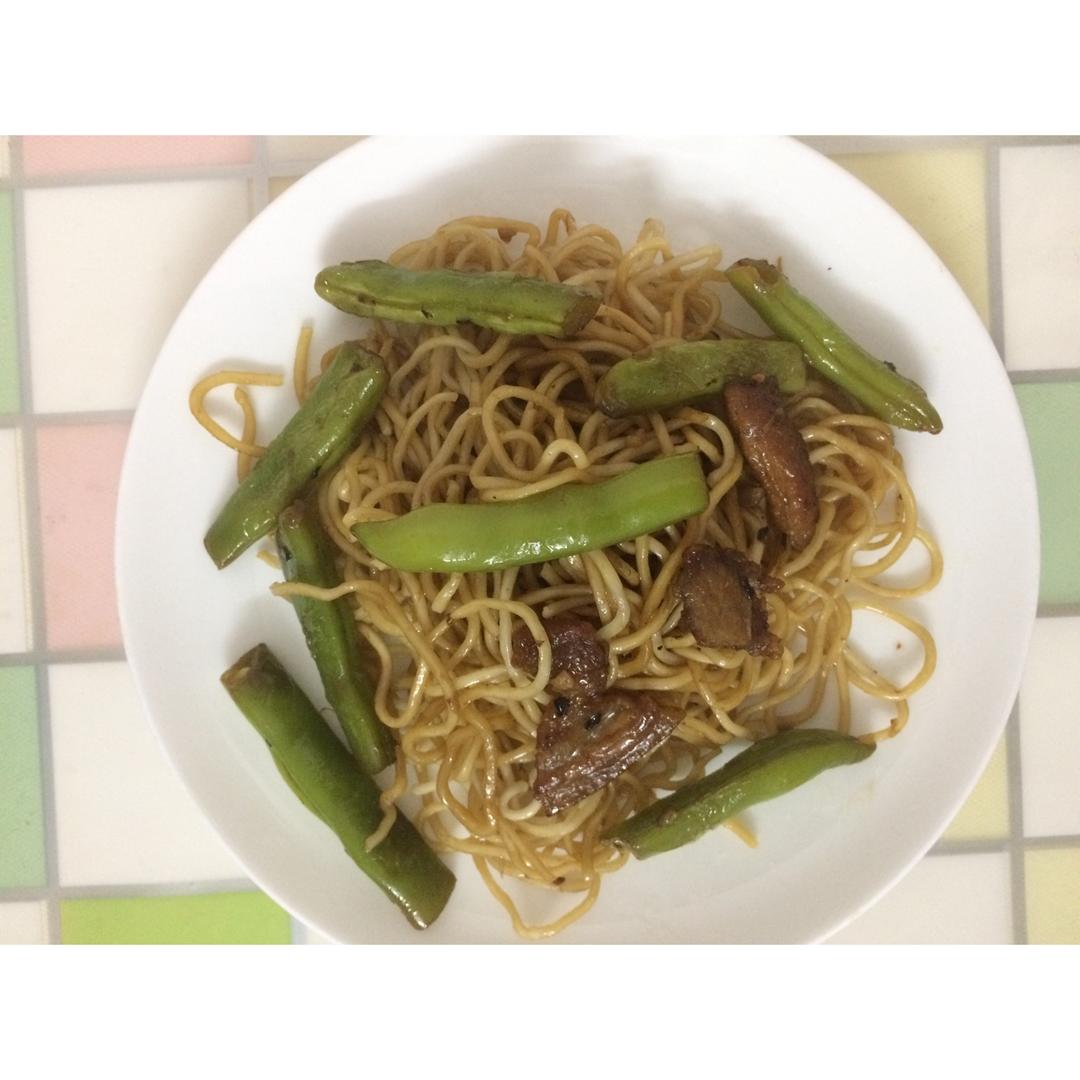 豆角焖面