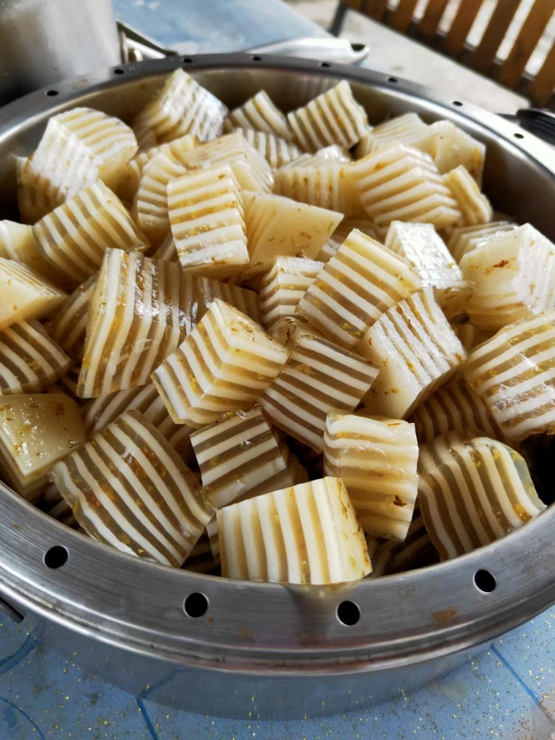 桂花千层马蹄糕