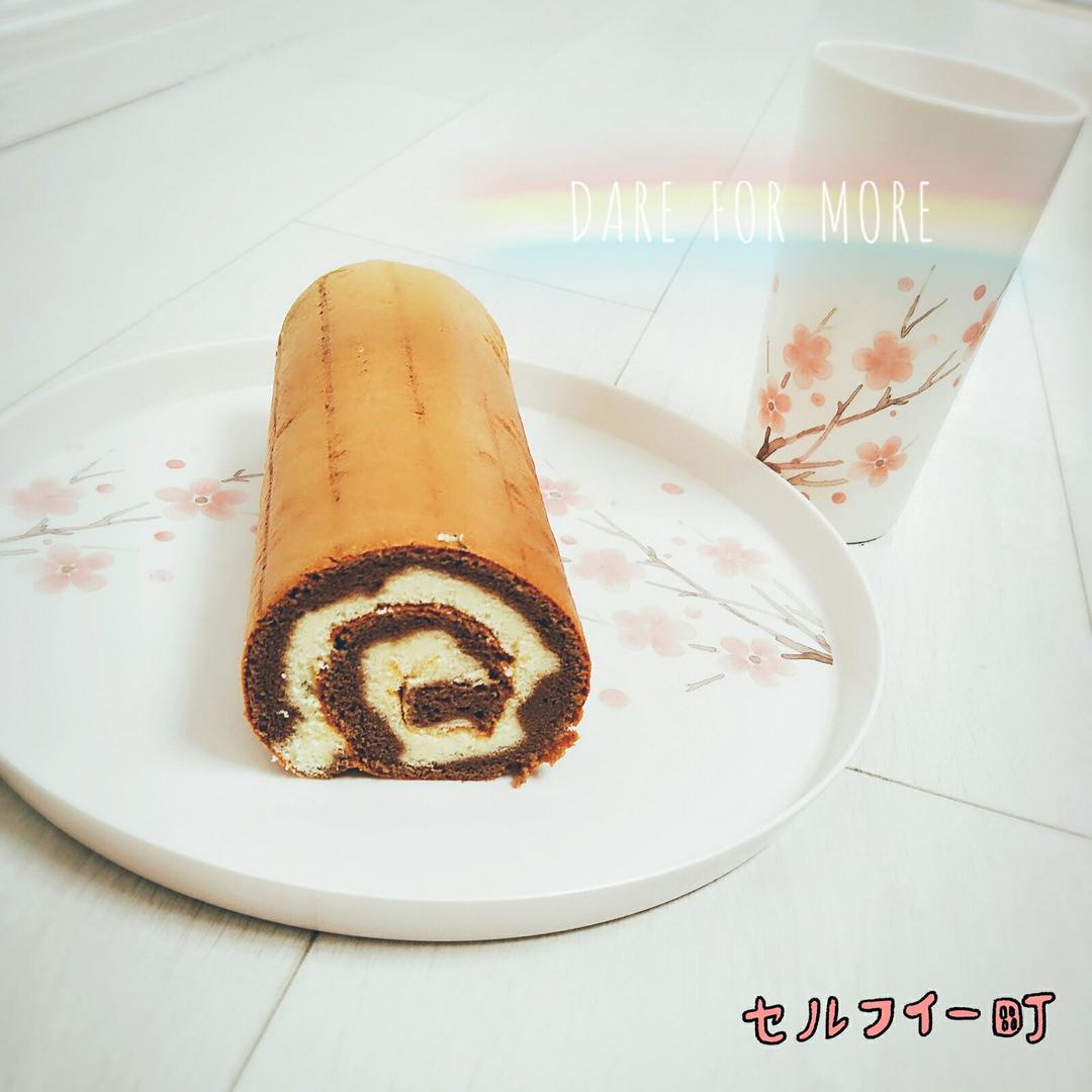 双色毛巾蛋糕卷