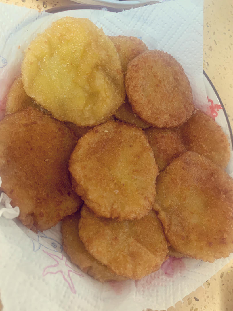 雪花南瓜饼