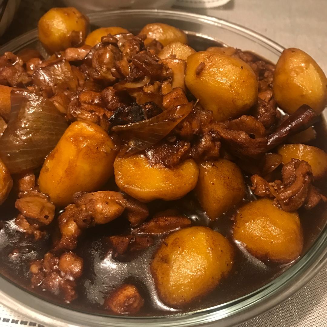 土豆烧鸡块