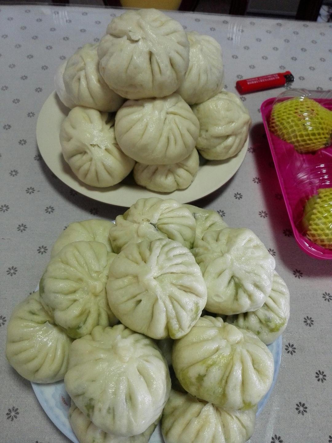 冬笋香菇菜包