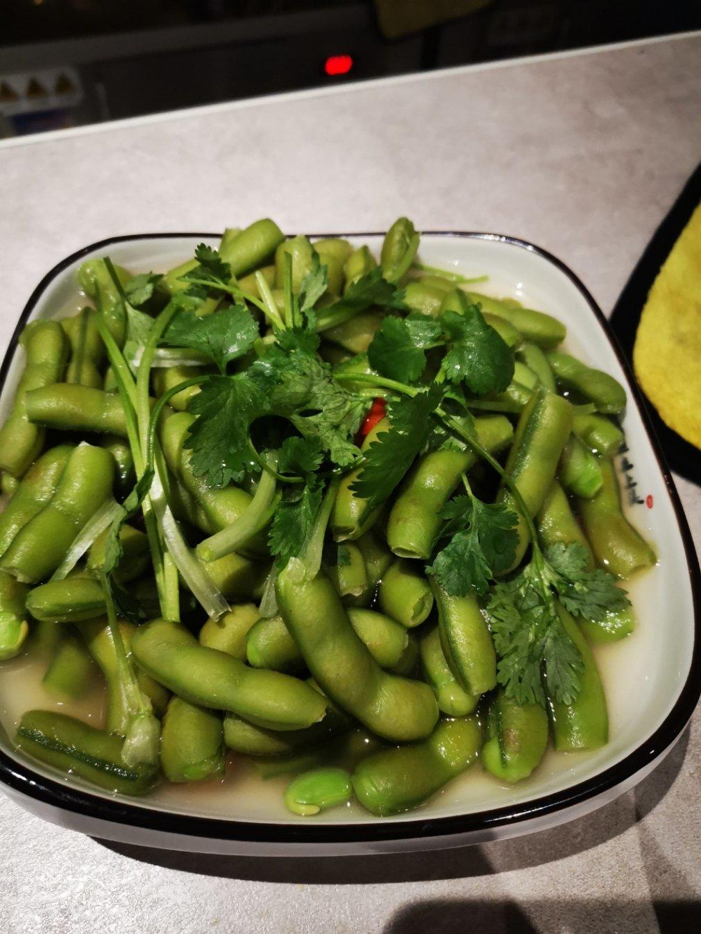 豪华版水煮毛豆