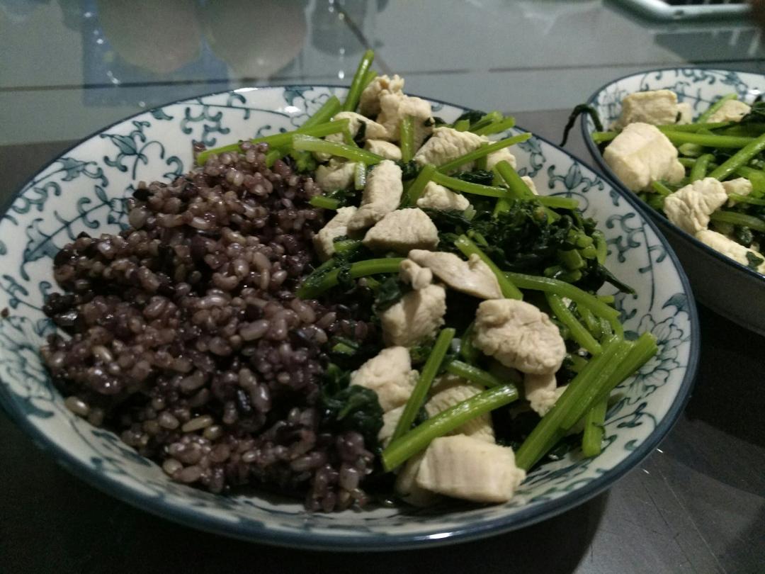 【健康三餐】蘑菇牛肉炒羽衣甘蓝