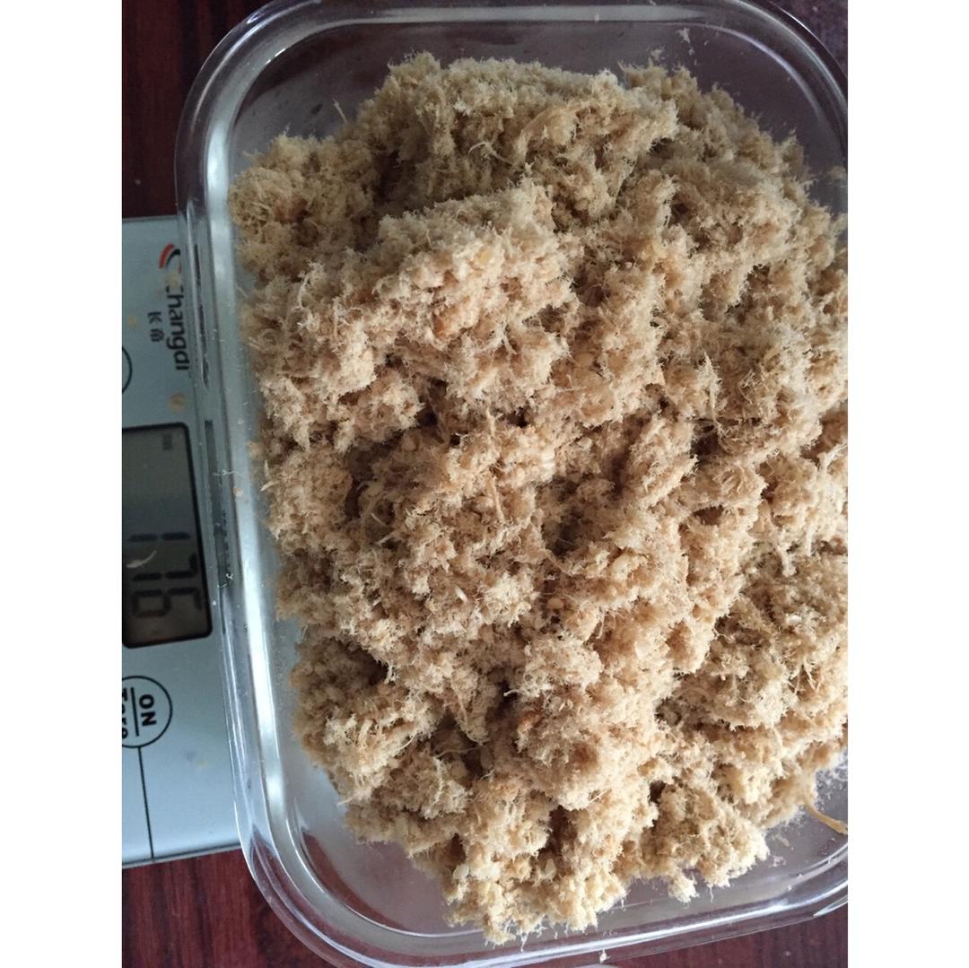 自制肉松(面包机版)