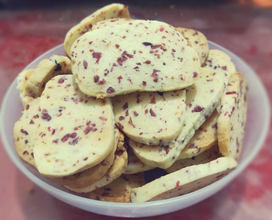 低糖少油版蔓越莓饼干