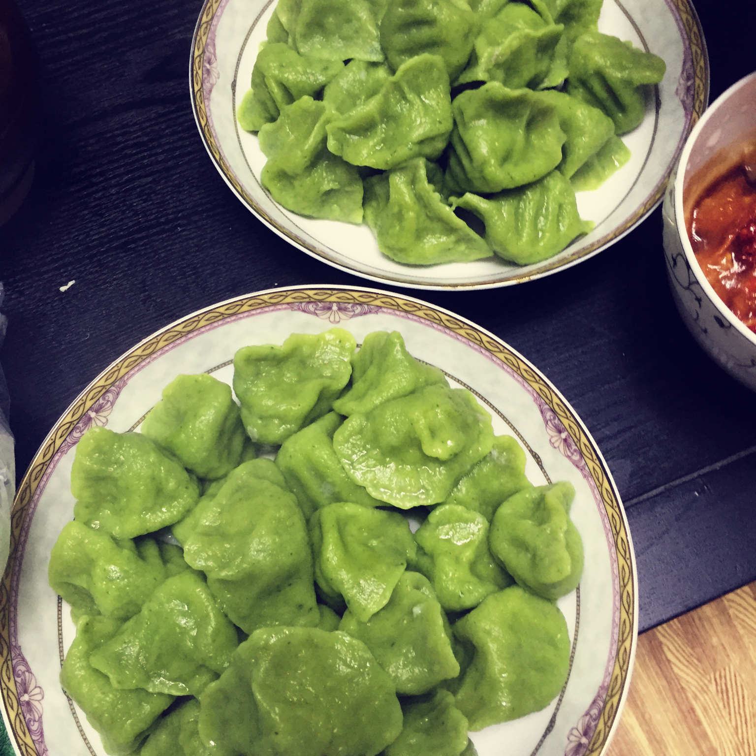 菠菜水饺