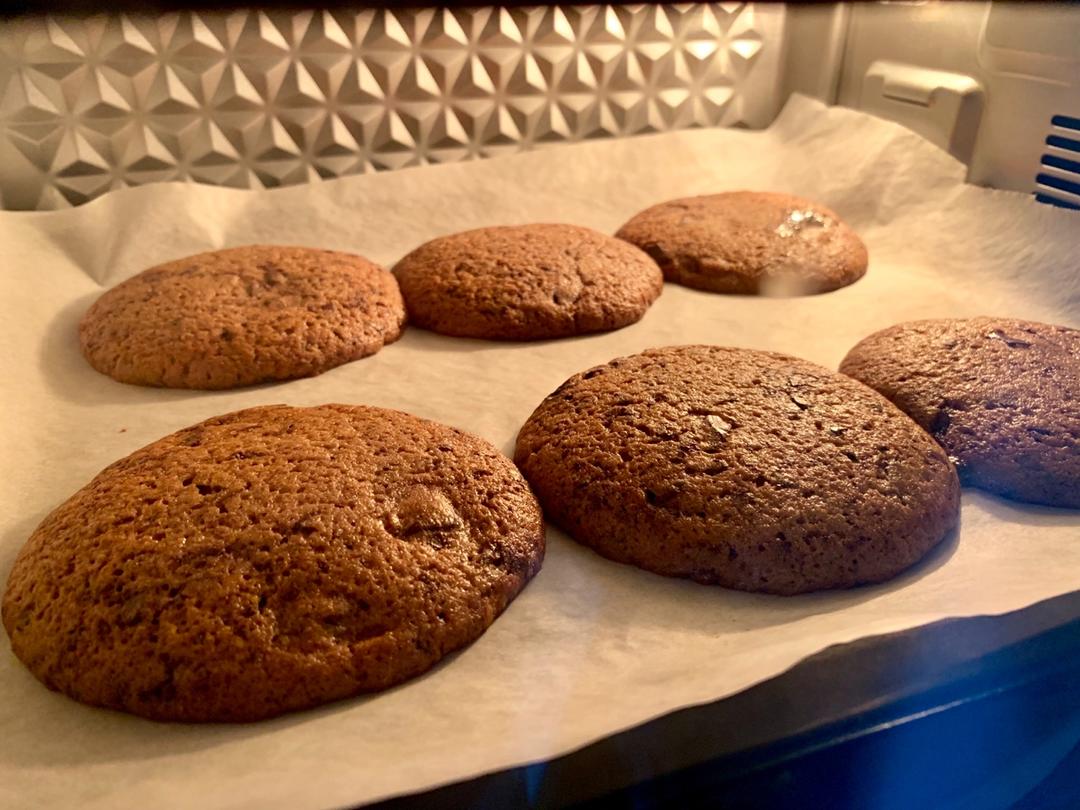 香草海盐巧克力大曲奇