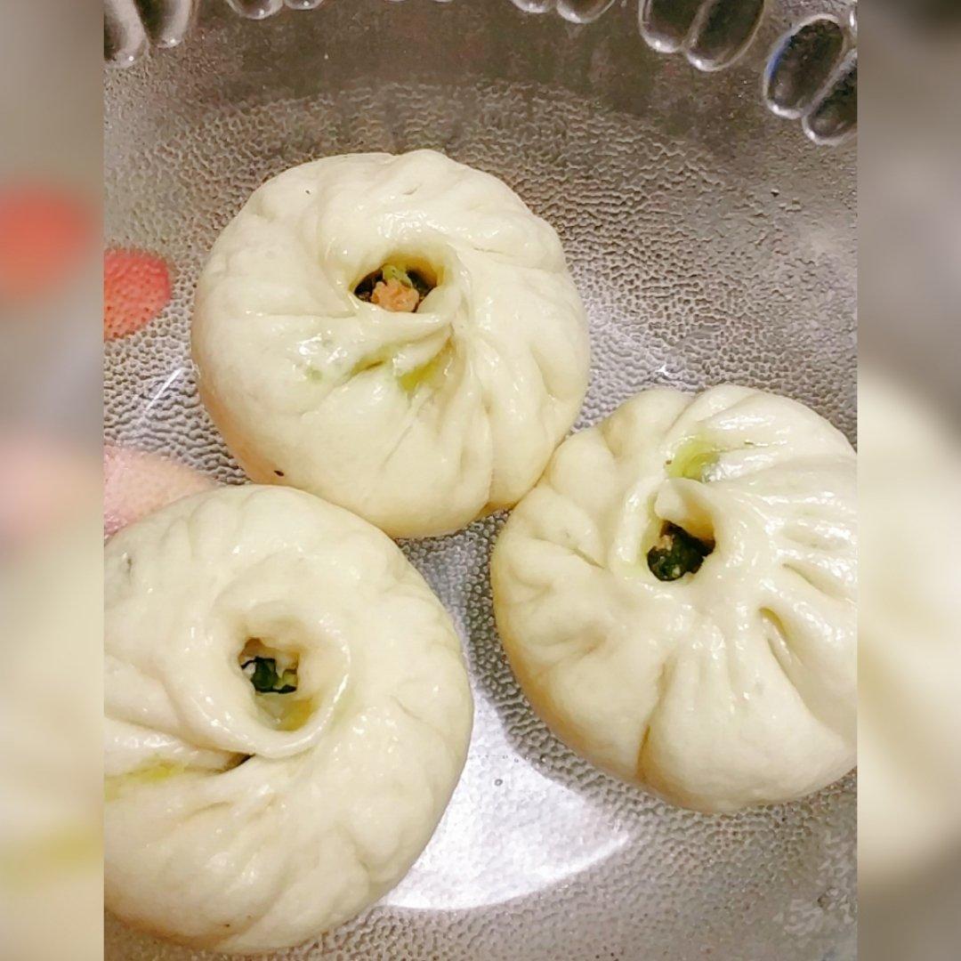 节省一半时间的大包子（另付翠绿菜包子，肉包子，腹黑包子食谱）