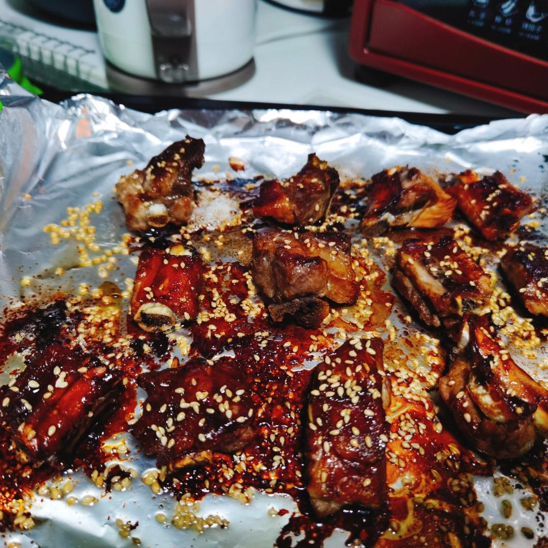 不肥不腻的香烤排骨（烤箱版）