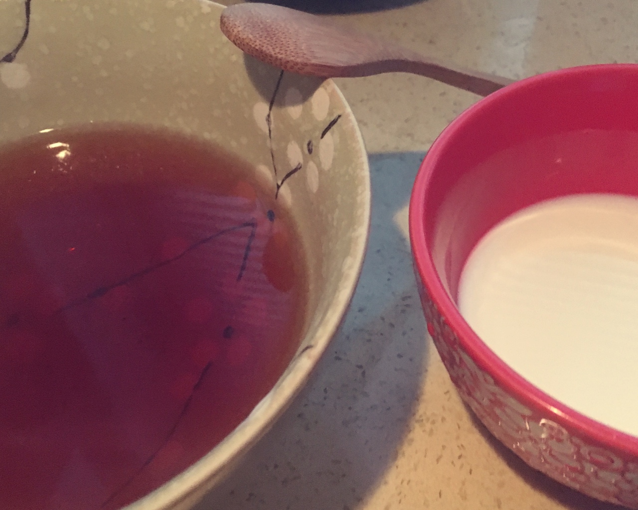 丝滑红豆奶茶的做法 步骤3